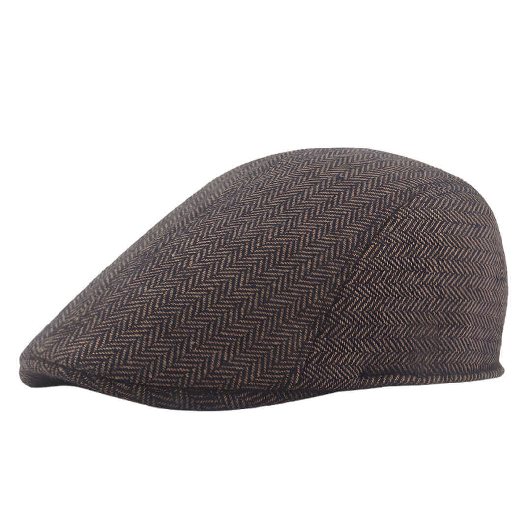 Hat in Houndstooth Cotton Blend | PUEBLO