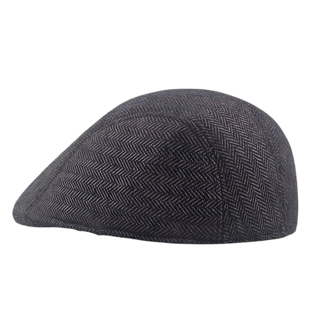 Hat in Houndstooth Cotton Blend | PUEBLO