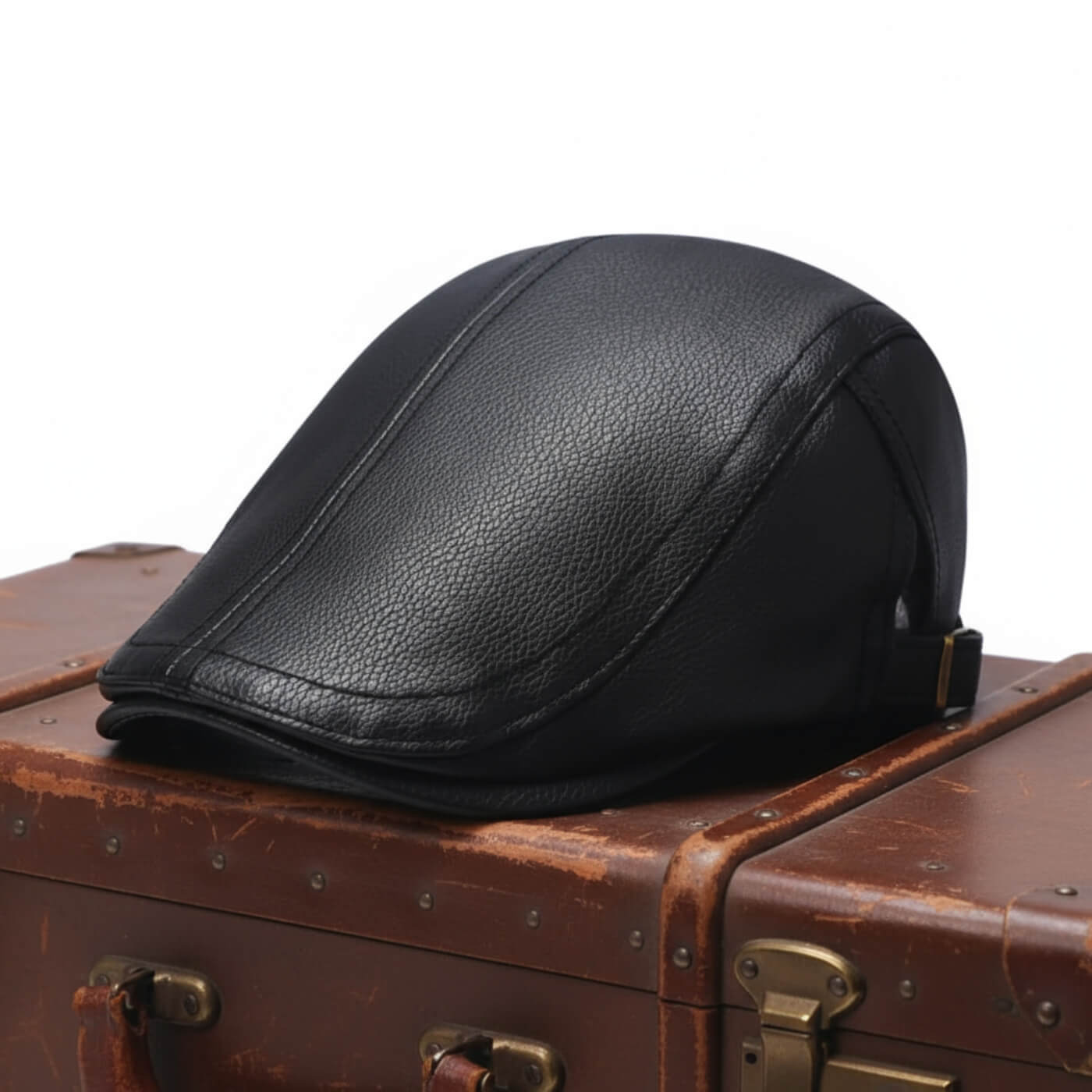 Montpelier Flat Leather Hat
