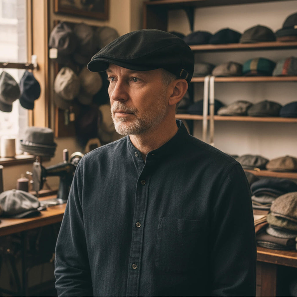 Cappello Piatto in Cotone OXNARD
