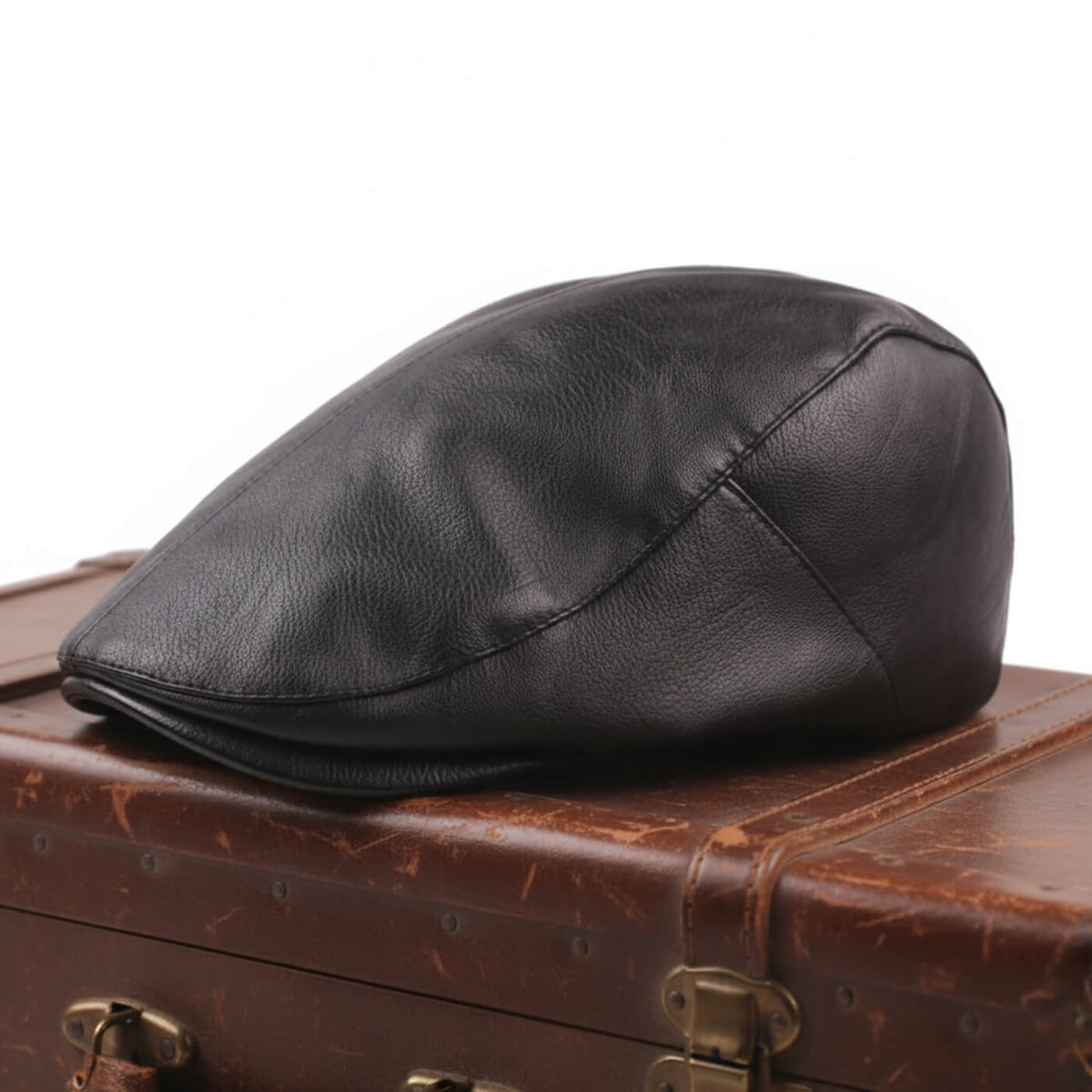 Paterson Pelle Cappello Piatto