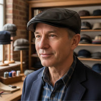 Paterson Pelle Cappello Piatto