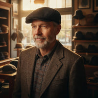 Cappello Piatto in Cotone - Modello SALEM