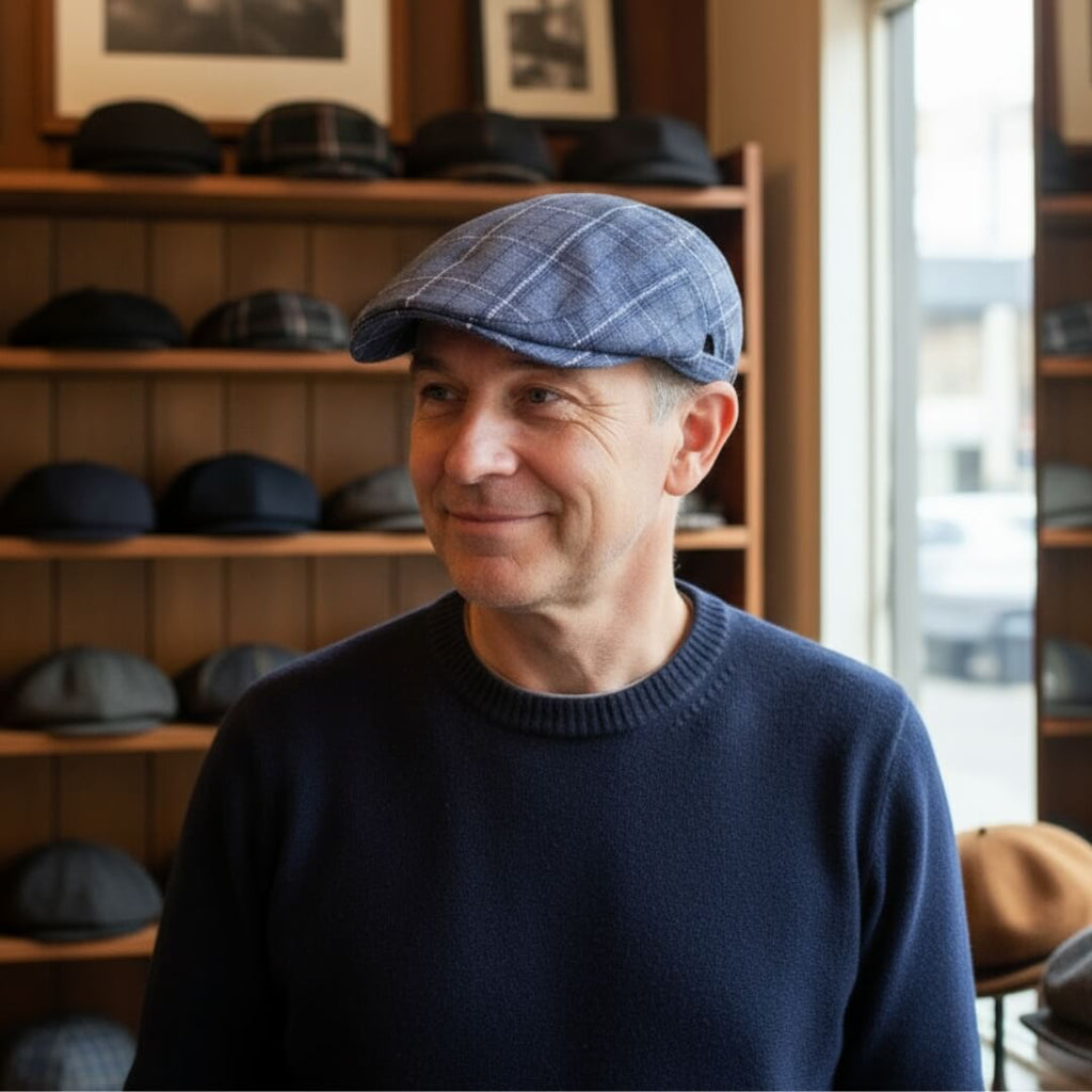 Ivy Cap in Tartan Fabric | RICHMOND