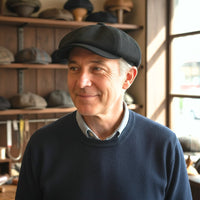 Cappello Newsboy in Twill di Cotone | Collezione MEMPHIS