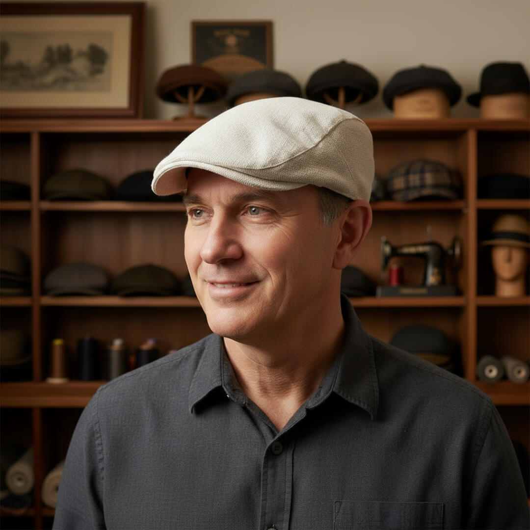 Ivy Hat in Linen Blend | SHERIDAN