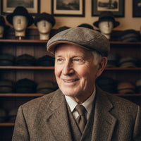Ivy Wool Houndstooth Hat | ROMA