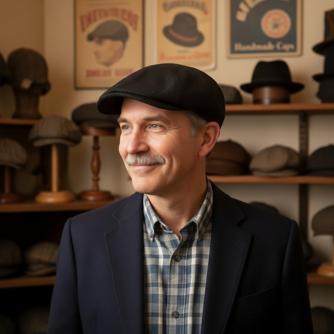 Intrecciato Flat Hat | KNOXVILLE
