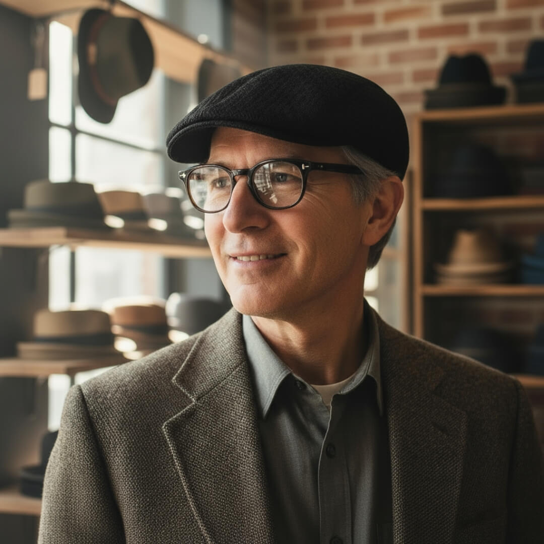 Charleston Rete Flat Hat