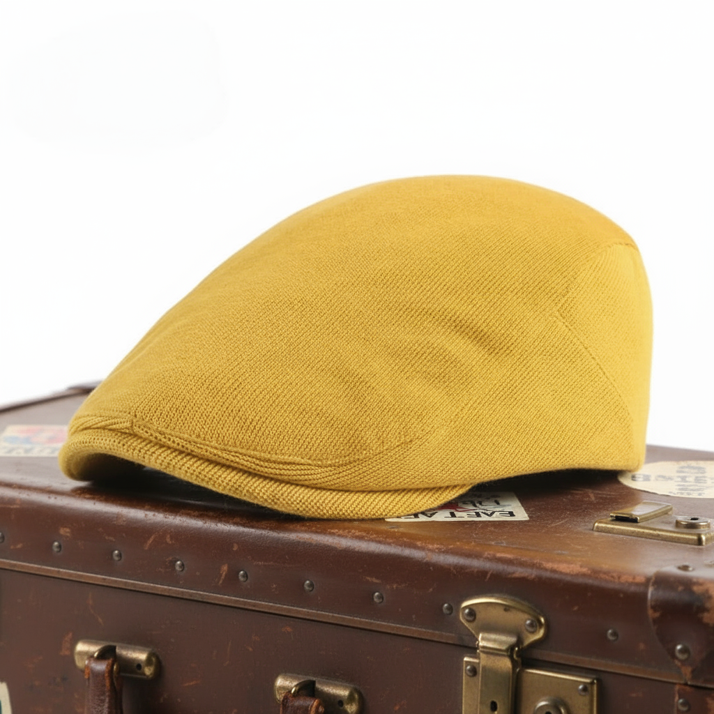 Cappello Piatto in Velluto a Coste - Modello DAKOTA